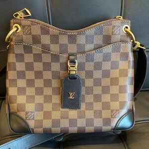 Louis Vuitton Damier Ebene Odeon PM Black